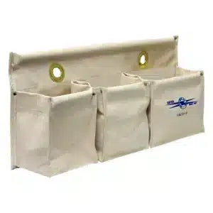 Estex Aerial Apron, Canvas, 3 Nut and Bolt Pockets, 22"L x 10"Wx 4"D - 1825-3 product photo
