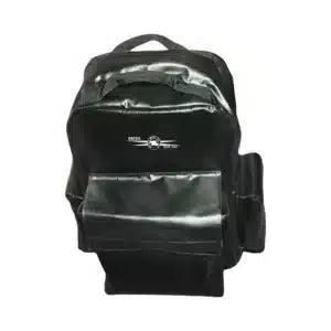 Estex Backpack, Black, Velcro Closure Pockets, Padeded Back Panel - 2138-B-4P product photo