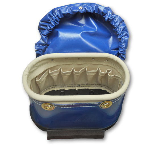 Estex Aerial Tool Bucket w/Hard Body & attached Cover 1820-HBCS1