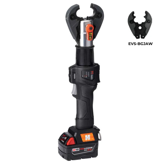 Huskie Tools 6-Ton Inline Crimping & Cutting Tool – SLA-RL7NDBG (Milwaukee Kit) BG Head