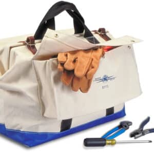 Estex Tool Bag 22" w/Heavy Canvas, 2 Outside Pockets - 2175 product photo