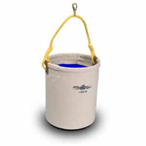 Estex Tool Bucket - 12" x 15" Canvas, Hard Body Reinforced, Plastic Bottom - 2070-HB product photo