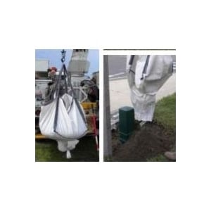 Estex Rated Material Bag with drawstring quick release shute - 1B-2864-262624BC product photo