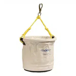 Estex Tool Bucket - 12" x 8" x 12", 15 I/S Pkts, Plastic Btm, Snap - 2050-S-IP product photo