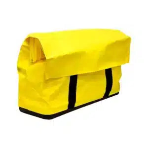 Estex Tool Bag,Yellow Vinyl, Polymer Btm. w/Rain Flap - 2117-2190Y product photo