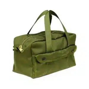 Estex All Purpose Tool Bag/Green OD Canvas, 11.5"L x 5.5"W x 6.5"H - 9121 product photo