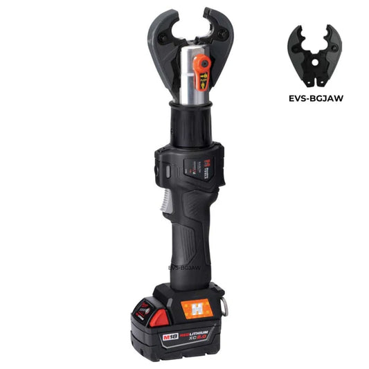 Huskie Tools 6-Ton Inline Crimping & Cutting Tool – SLA-RL7NDBG (Milwaukee Kit) BG Head