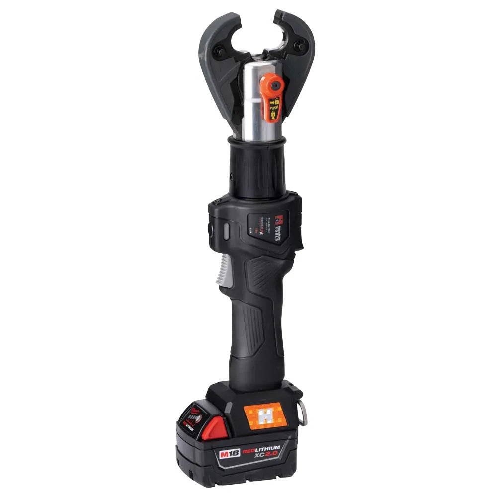 Huskie Tools SLA-RL7NDCUT – 6-Ton Auto-Retract Inline Crimping &amp; Cutting Tool (Milwaukee® Kit)