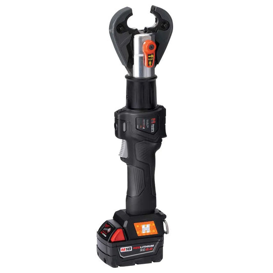 Huskie Tools SLA-RL7NDCUT – 6-Ton Auto-Retract Inline Crimping &amp; Cutting Tool (Milwaukee® Kit)