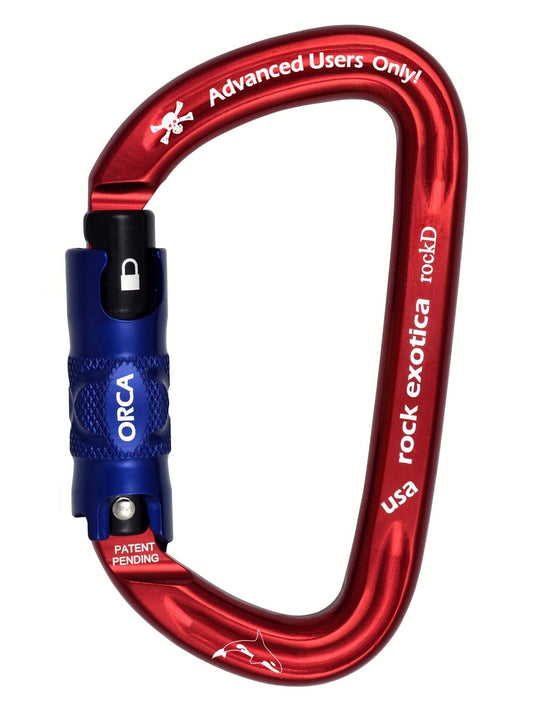 Rock Exotica RockD ORCA-Lock Carabiner - C2O