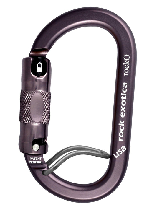 Rock Exotica RockO WireEye Auto-Lock Carabiner - C3WEA