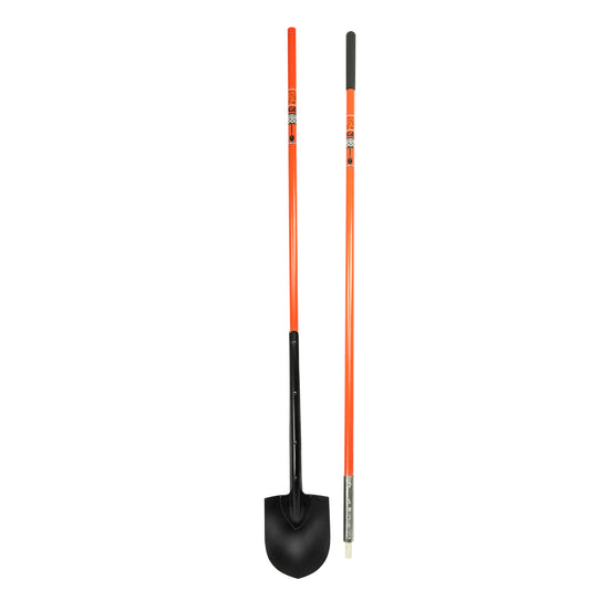 Sectional Long Handle Fiberglass Utility Shovel - 12'