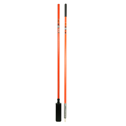 Sectional Long Handle Utility Fiberglass Tamping Bar - 12'